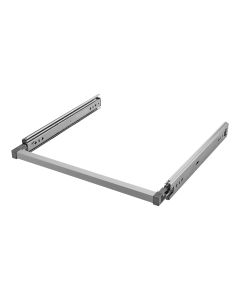 VarioSlide Pat. Schubladenschienen KV2-100-H53-300 EH 300 mm bis 100 kg Einhandverriegelung Alu eloxiert für Schubladen ohne Front bis 1200 mm Breite